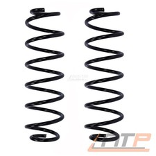 2x FEDER SATZ FEDERN FAHRWERKSFEDERN SPIRALFEDER SPIRALFEDERN HINTEN 31859387