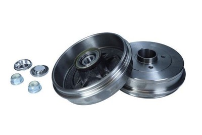 2x MAXGEAR 19-3702 Bremstrommeln Ø203mm Hinten für RENAULT CLIO II