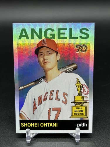 2021 Topps All-Star Rookie Cup Set Shohei Ohtani Card #46 Base Statue Version