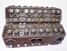 Oem Gm 3782461x Cylinder Heads 461x Camel Hump Sept 1961 Corvette Impala 461 X