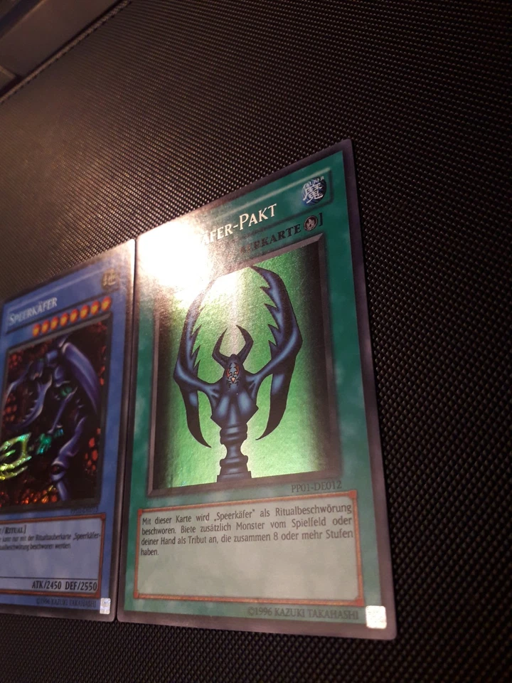 Yu-Gi-Oh! Speerkäfer PP01-DE013, Secret Rare, 2. Auflage, Deutsch, NM/Back EX - Bild 4 von 4