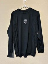 Vintage Germany Nike Long Sleeve Mesh Training Soccer Crest Jersey Large