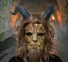 Beauty And The Beast Halloween Mask Prince Mask Cosplay Horror Beast Mask Props