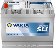 VARTA E24 Blue Dynamic 12V 70Ah 630A Autobatterie 570 413 063 inkl. 7,50 € Pfand