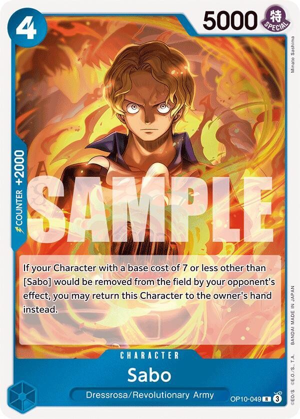 One Piece - Sabo - R - Royal Blood OP10-049 - NM