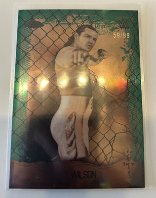 2025 Topps Chrome WWE X Cactus Jack Kit Wilson #AOK-6 Astroknights Green /99