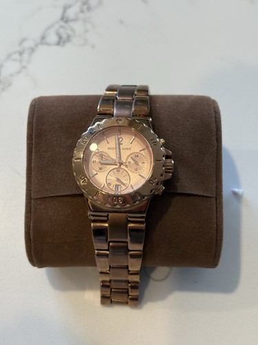 MICHAEL KORS CHRONOGRAPH BRADSHAW ROSE GOLD TONE DATE LADIES WATCH MK5499 - Picture 1 of 13