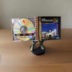 SEGA SATURN - Neon Genesis Evangelion 2nd Impression - Japan + cards CIB - 🎮