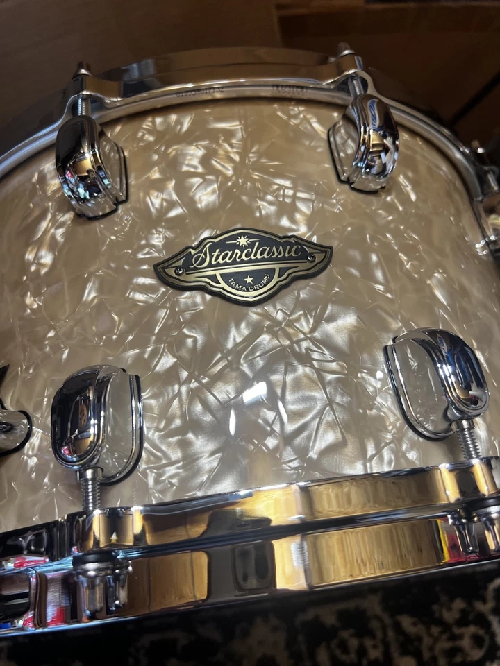 Tama WBRS148-VMP Starclassic Walnut/Birch 14x8" Snare Drum - Vintage Marine Pear - Image 2 of 4