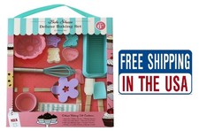Kitchen Bake Shoppe 25-piece Deluxe Real Baking Set with Recipes for Kids