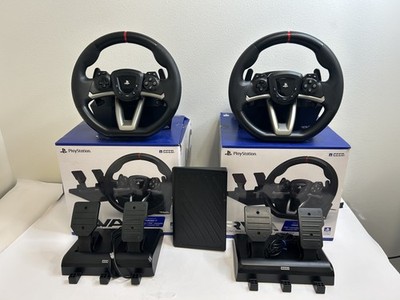 2 x Hori Racing Wheel Apex for PS5, PS4, & PC Black SPF-004U (READ DETAILS)