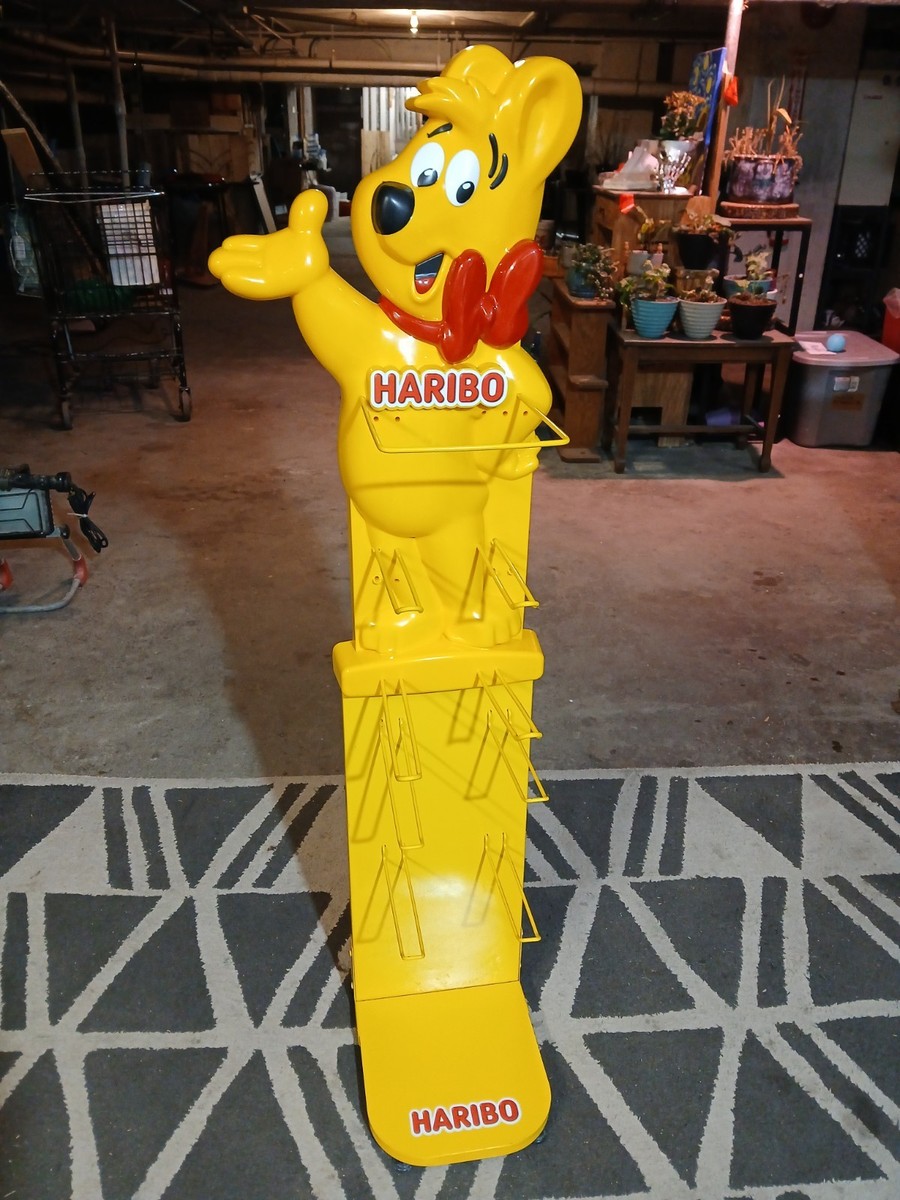 【非売品】HARIBO ハリボー ゴールドベア 立体店頭用スタンド ディスプレイ RARE Offical Haribo Bear Display #470924 Retail Shelf Yellow Bear