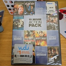   10-Movie Action Pack DVD, 2012, 2-Disc Set NEW  