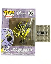 Chris Sarandon signed Funko Pop Jack Skellington The Nightmare Before Christmas
