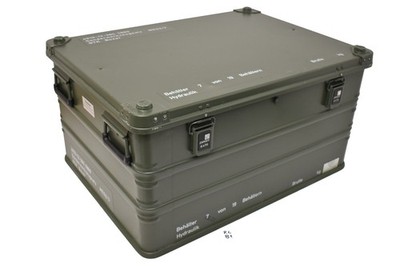 verschiedene Zarges Kiste Box Alukiste Alubox Transportkiste Lagerbox Bundeswehr