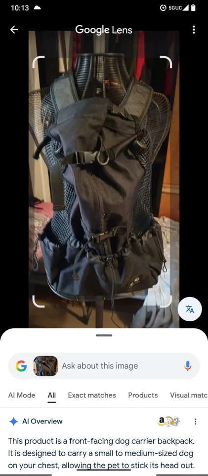 Portaperros Eslinga PoochPouch Metro Viajero Exterior Perro Mascota Foto 2 de 3