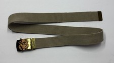 Original U.S. Military Brass Buckle And Belt