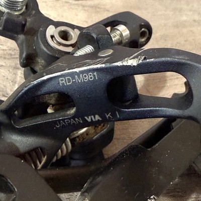 Shimano XTR RD-M981 GS Medium Cage 10 Speed Rear Derailleur | eBay