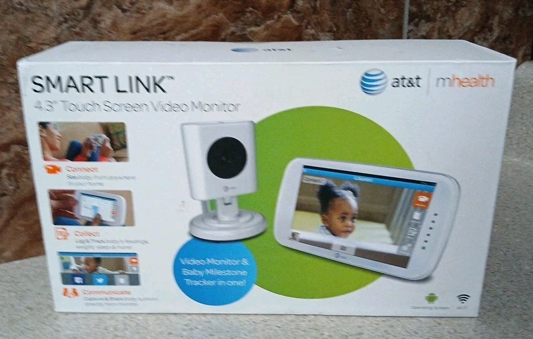 NEW - Baby’s Journey AT&T Smart Sync mHealth 5" Touch Screen Video Monitor
