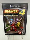Digimon World 4 Nintendo GameCube CIB W/ Manual, Insert and Registration Card!