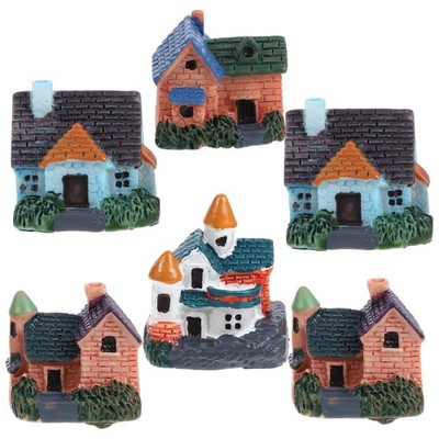 6 Pcs Miniatur Landschaft Miniaturlandschaft Miniaturgartenzubehör