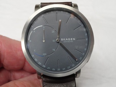 Skagen Connected Men's Hagen, Leather Hybrid Smartwatch SKT1104 NICE..