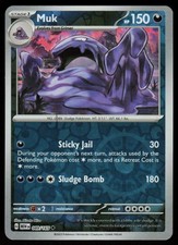 Muk 089/165 Uncommon 151 Pokemon Reverse Holo Near Mint