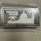 The Capitol Building Wonders of America 1 oz .999 Fine Silver Bar #33