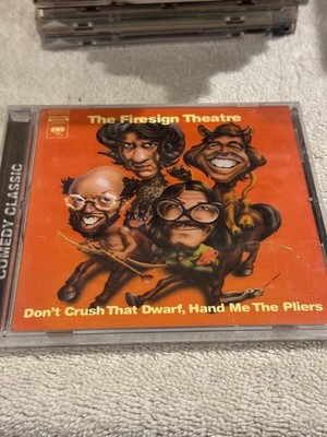 Firesign Theatre - Don t Crush That Dwarf,  Hand Me The Pliers CD - NEW/SEALED