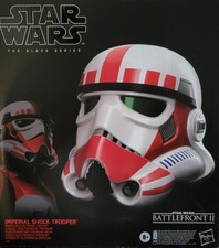 Hasbro Kenner Star Wars Black Series Clone Shock Trooper Electronic Helmet SDCC