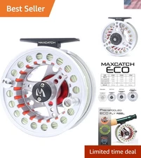 ECO Aluminum Fly Fishing Reel 5/6wt with Smooth Teflon Drag System