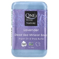 Dead Sea Mineral Bar Soap, Lavender, 7 oz 198 g 
