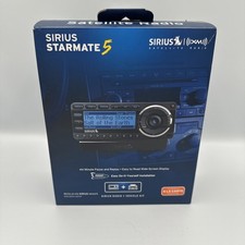 Sirius Starmate 5 Satellite Radio, Car Kit, Cables, Remote, Antenna, New In Box
