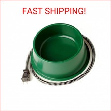 Farm Innovators 1 Quart 25 Watt Powered Heated Electric Water Bowl with Thermost