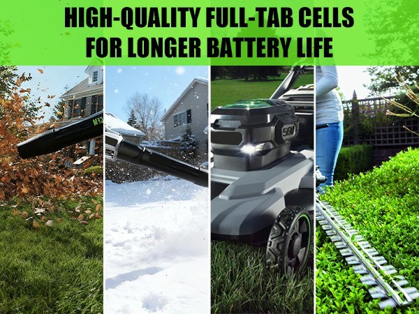 12 Ah Battery For EGO 56V 56Volt BA1400 POWER+ Lithium Ion BA2240 BA2800T BA5600