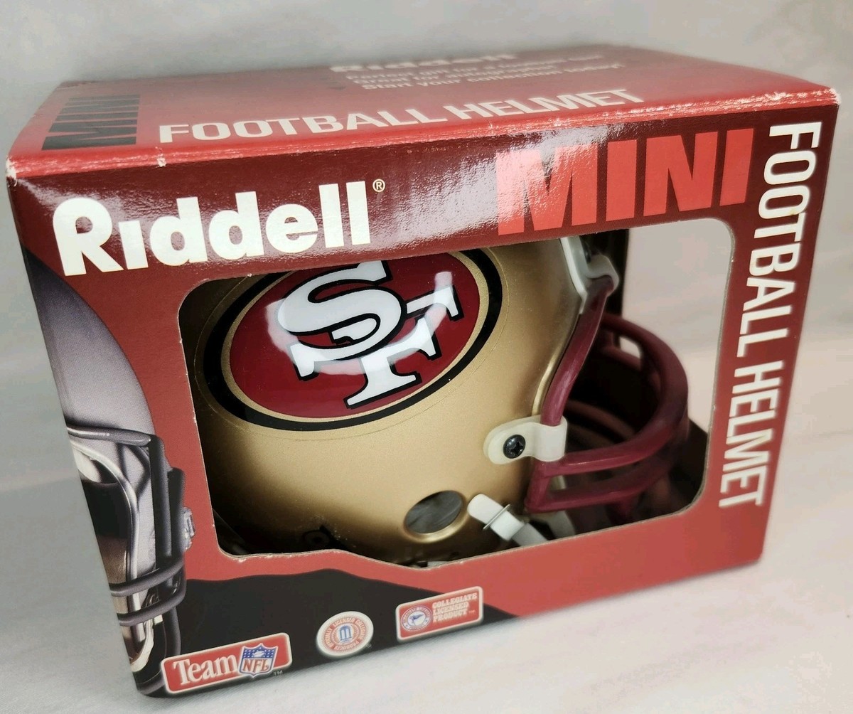 NEW Vintage 90s San Francisco 49ers Riddell Mini Football Helmet