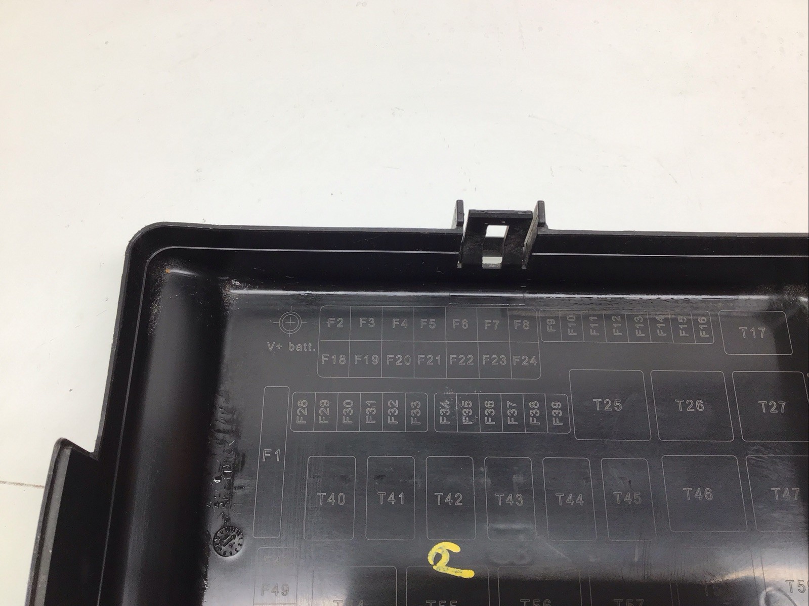 14-17 Maserati Ghibli S Front Fuse Relay Box Cover Trim Oem