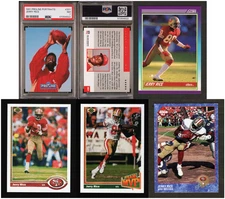 Jerry Rice PSA & AI-Graded 5-Pack; FREE SHIPPING! SEE DESCRIPTION FOR DETAILS