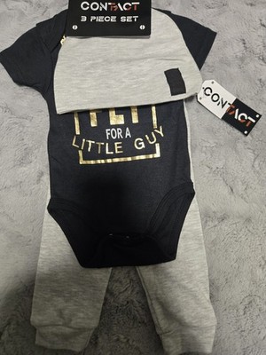 Pretty Fly for a Little Guy Baby Boy (0-3M) 3-Piece Clothes  New with Tag