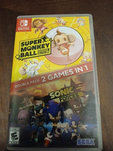 Super Monkey Ball Sonic Forces Double Pack Banana Blitz for Nintendo Switch