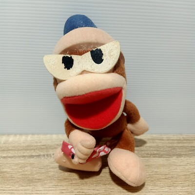 Ape Escape Piposaru Monkey Plush Toy Banpresto Sony 2002 TAG Japan