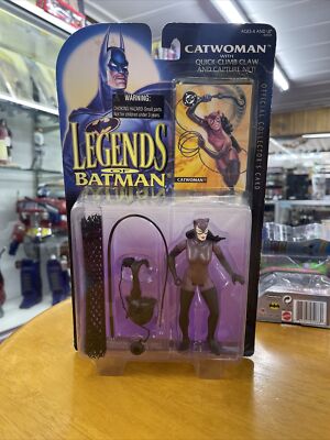 Kenner Legends of Batman CATWOMAN Quick Climb Claw & Capture Net 5'' Figure 1994