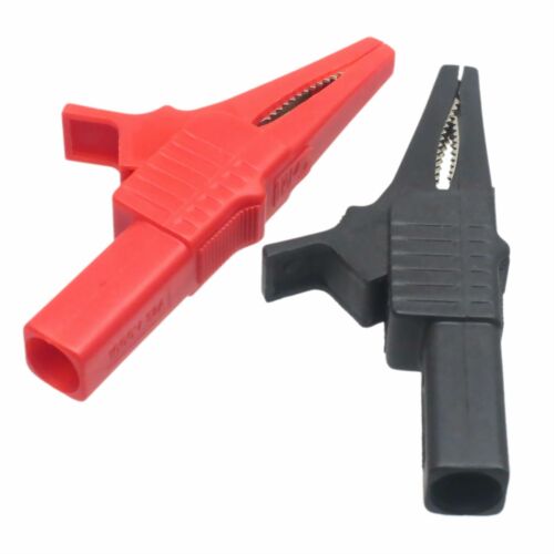 1pair Power Probe Adapter 1000V 32A 3.3" Test Alligator Clip to 4mm Banana Jack - 第 1/4 張圖片