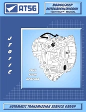 ATSG JF011E Rebuild Manual Book Jatco CVT2 F1C1A RE0F10A Transmission Overhaul