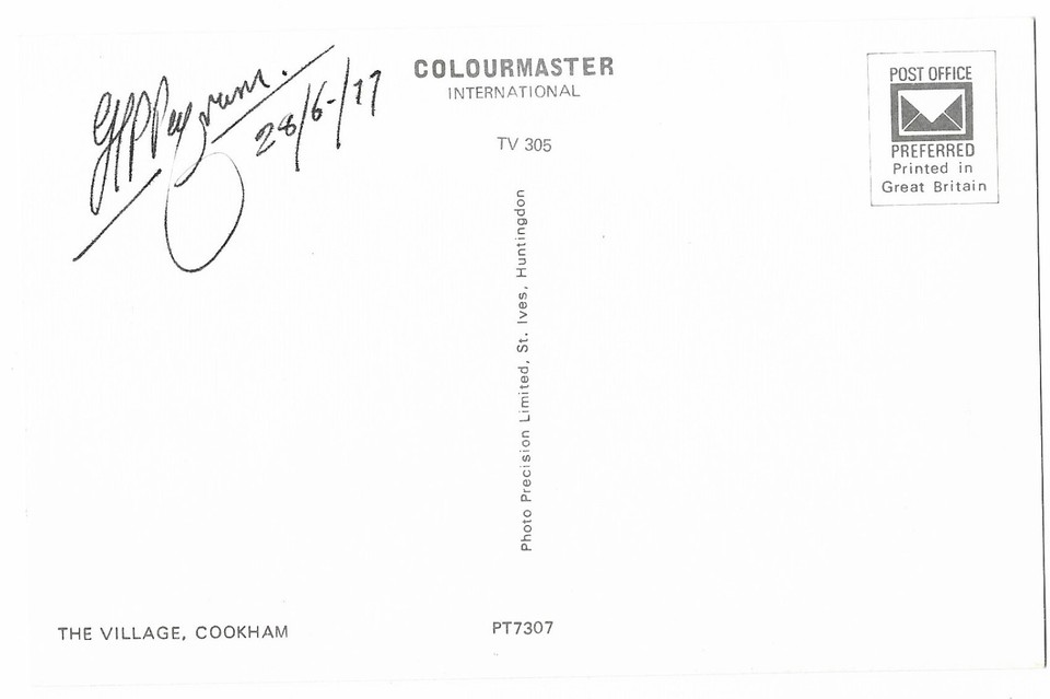 Postcard, The Village, Cookham, Berkshire eBay