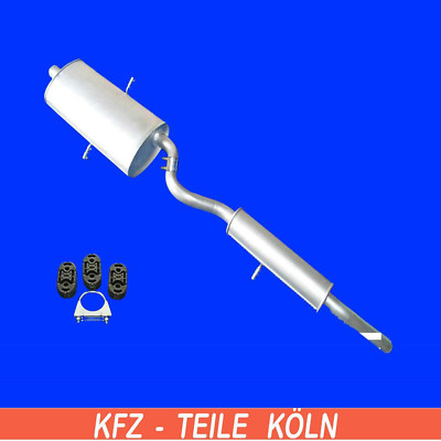 CHRYSLER VOYAGER 2.0 2.4 3.3 3.8 Mittelschalldämpfer + Endschalldämpfer Auspuff