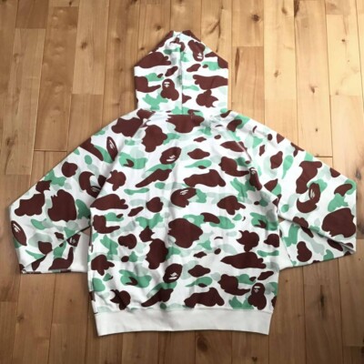 トップス Bape city camo hoodie Sendai city camo Cotton Pique zip hoodie BAPE NIGO A Bathing Ape