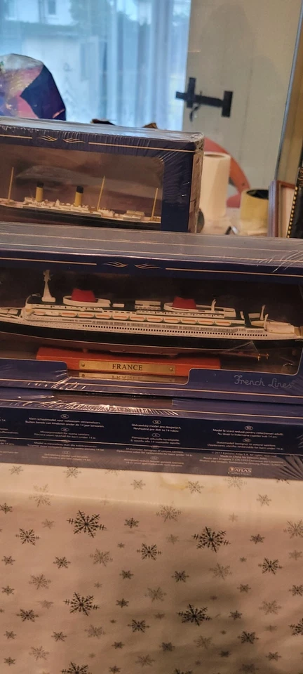Editions Atlas Collections Small scale models RMS ships  New some sealed boxed - Image 2 of 4