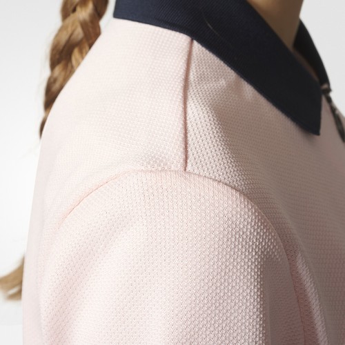 Adidas Originals Women's Polo Osaka T-Shirt Icey Pink bq5740 - Picture 5 of 6