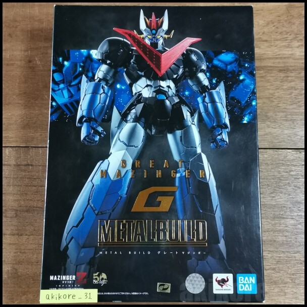 【未開封】BANDAI LBUILD GREAT MAZINGER Metal Build Mazinger Z Infinity Great Mazinger Bandai Diecast